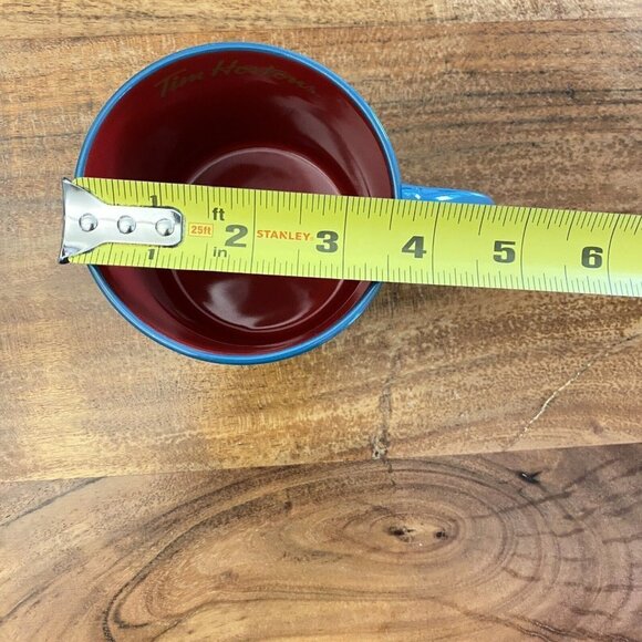 Tim Hortons Bears Limited Edition No. 017  Ceramic Coffee Mug 2017 Blue And Red - Picture 12 of 14